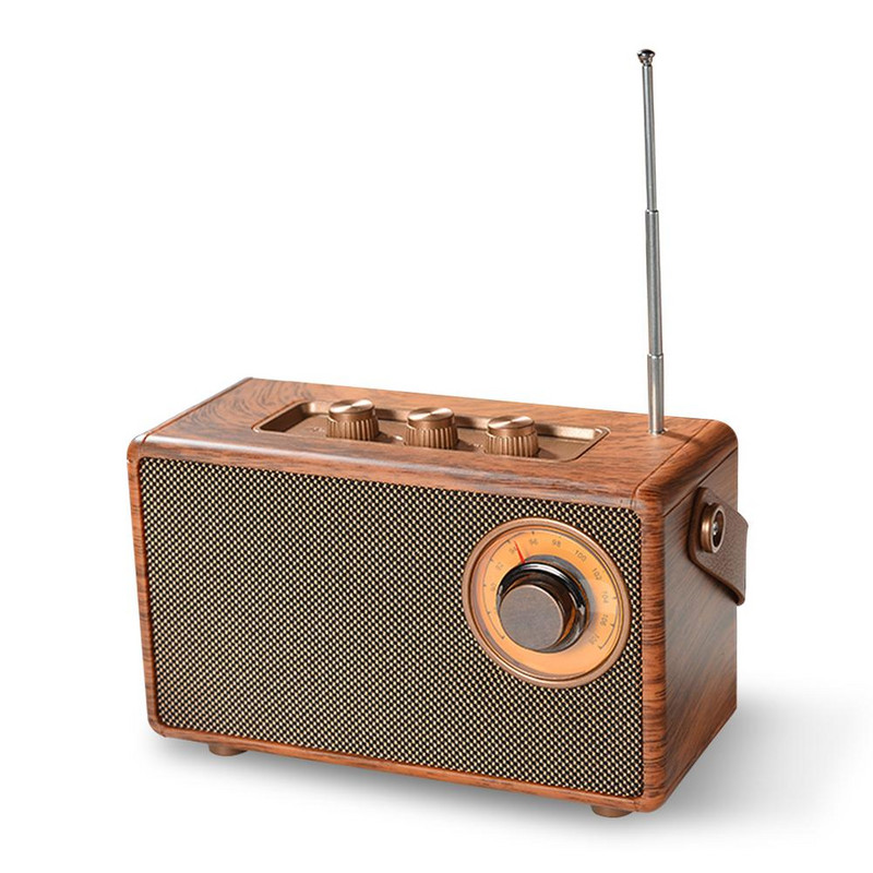 Retro radio Mali mini prijenosni vanjski glazbeni player Bluetooth zvučnik Subwoofer Kućni zvučnik Audio Video