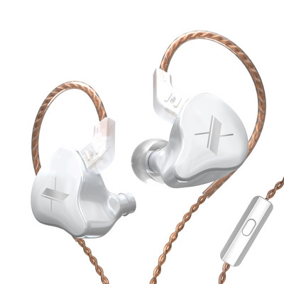 KZ EDX Earphones 1 Dynamic HIFI Bass Earbuds in Ear Monitor Ακουστικά Αθλητικά ακουστικά ακύρωσης θορύβου