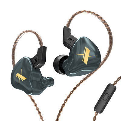 KZ EDX Earphones 1 Dynamic HIFI Bass Earbuds in Ear Monitor Ακουστικά Αθλητικά ακουστικά ακύρωσης θορύβου