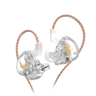 KZ EDX Earphones 1 Dynamic HIFI Bass Earbuds in Ear Monitor Ακουστικά Αθλητικά ακουστικά ακύρωσης θορύβου