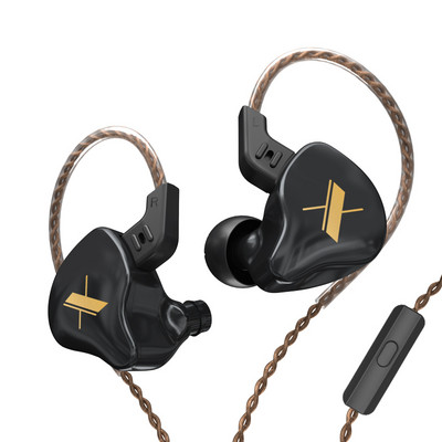 KZ EDX Earphones 1 Dynamic HIFI Bass Earbuds in Ear Monitor Ακουστικά Αθλητικά ακουστικά ακύρωσης θορύβου