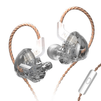 KZ EDX Earphones 1 Dynamic HIFI Bass Earbuds in Ear Monitor Ακουστικά Αθλητικά ακουστικά ακύρωσης θορύβου