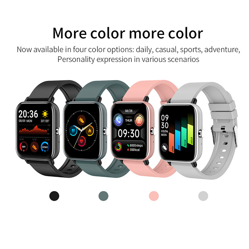 2022 Ceas inteligent pentru femei IP68 Full Touch Bluetooth Apel Brățară Ceas cu tensiune arterială Ceas bărbați Smartwatch Doamne pentru Android IOS + Box