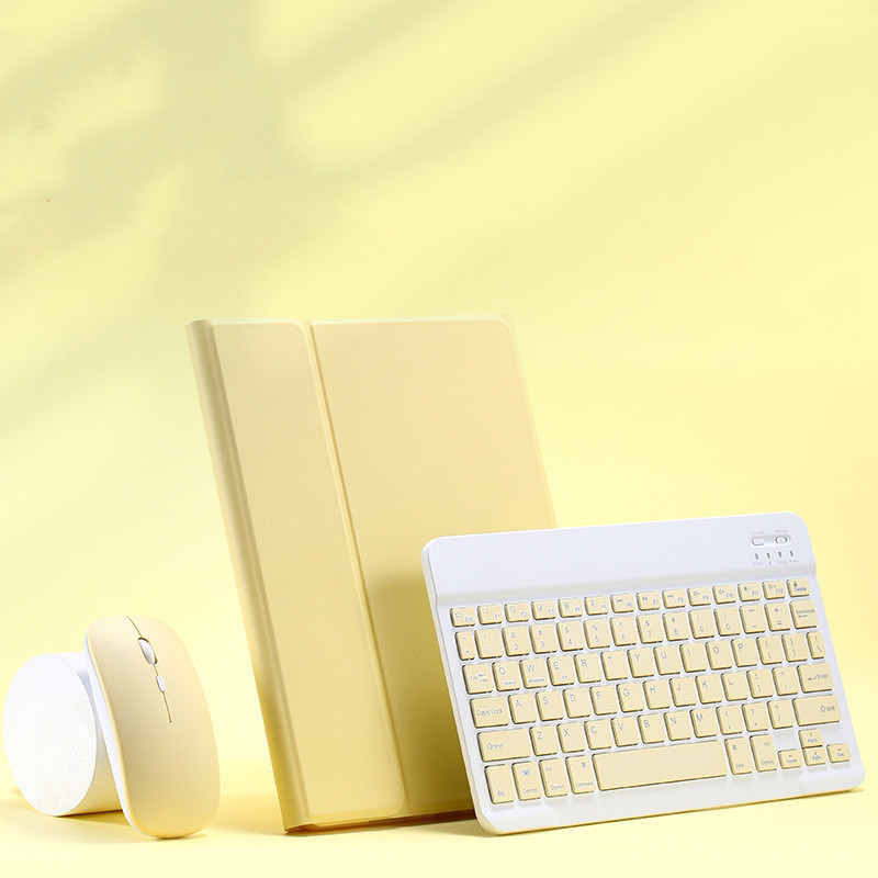 Za iPad Air 5 4 Futrola s držačem za olovke Bežična Bluetooth Hebrejska talijanska tipkovnica Miš za iPad Pro Air 4 8th Funda Cover