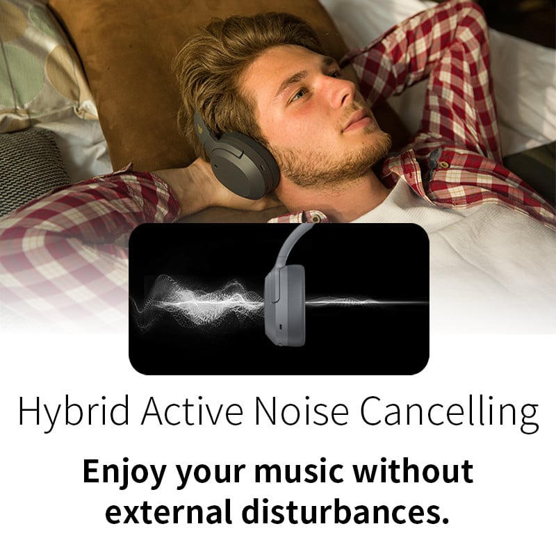 Bezdrôtové slúchadlá EDIFIER W820NB ANC Bluetooth headsety Hi-Res Audio Bluetooth 5.0 40 mm ovládač Type-C Rýchle nabíjanie Hybridné ANC