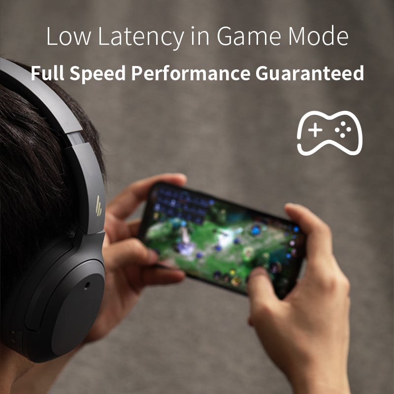 Bezdrôtové slúchadlá EDIFIER W820NB ANC Bluetooth headsety Hi-Res Audio Bluetooth 5.0 40 mm ovládač Type-C Rýchle nabíjanie Hybridné ANC