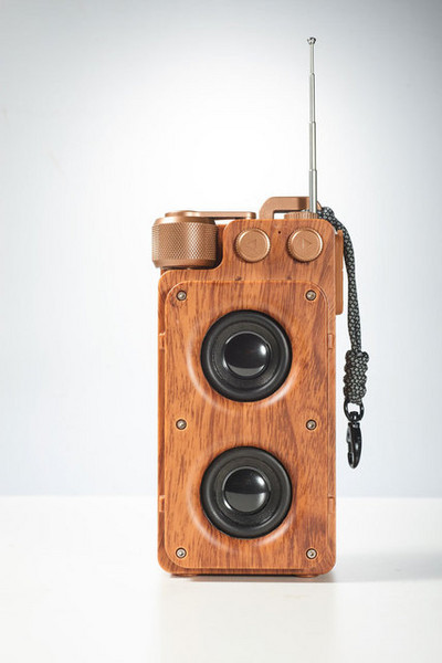 Zene Apollo A6 retro bluetooth hordozható mélynyomó hangszóró mini TF kártya rádió kültéri vezeték nélküli kis acél pisztoly kreatív ajándék