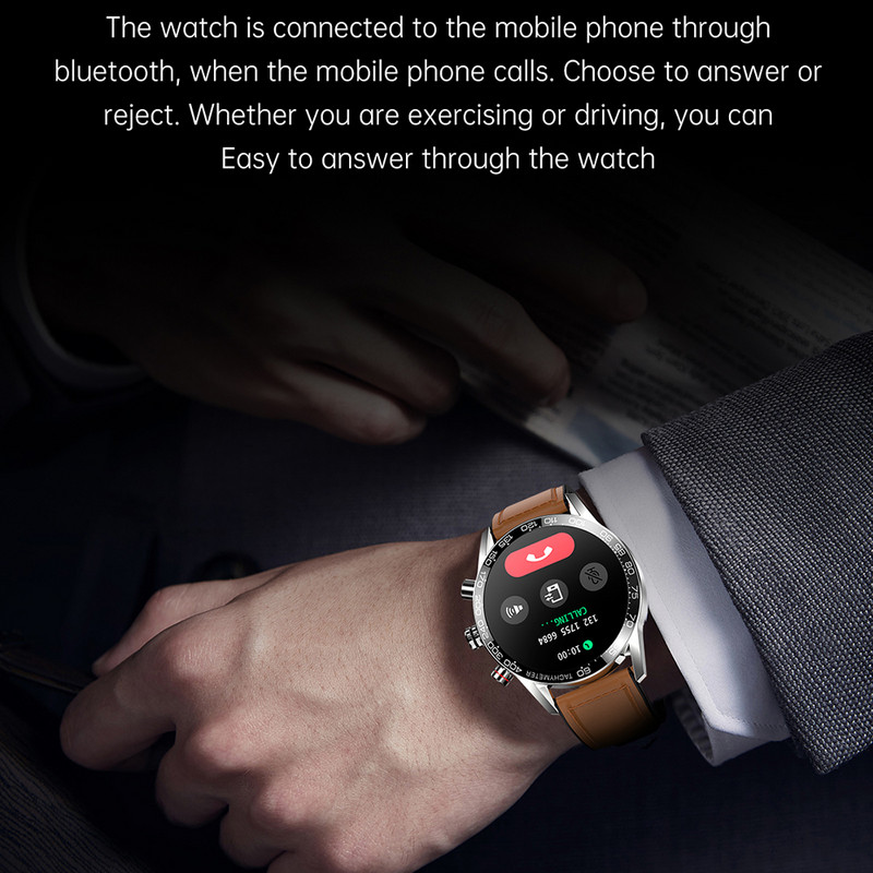 2022 Nou Bluetooth Call Smart Watch pentru bărbați Sport Fitness Tracker Smartwatch impermeabil Ecran HD mare pentru telefon huawei Xiaomi + cutie