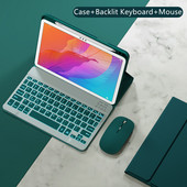 Izgaismots tastatūras korpuss, kas paredzēts Huawei Matepad 11 10.4 T10s T10 S Pro 10.8 MediaPad M6 vāciņam RGB tastatūras peles planšetdatora vāciņš