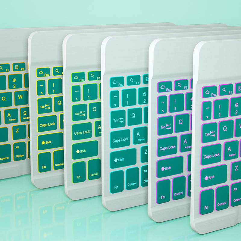 Izgaismots tastatūras korpuss, kas paredzēts Huawei Matepad 11 10.4 T10s T10 S Pro 10.8 MediaPad M6 vāciņam RGB tastatūras peles planšetdatora vāciņš