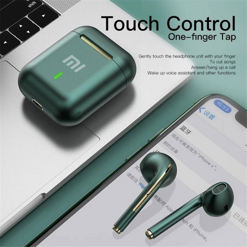 Earbud Tws Ασύρματα ακουστικά Bluetooth 9D Stereo Sport Headset In-Ear Παιχνίδι με ακουστικά αφής μικροφώνου για Android IOS