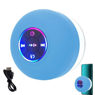 Mini Univerzalni Plavi zub zvučnik Prijenosni Vodootporni Bežični Hands-Free Audio Zvuk Tuš Kupaonica Bazen Auto Vanjski