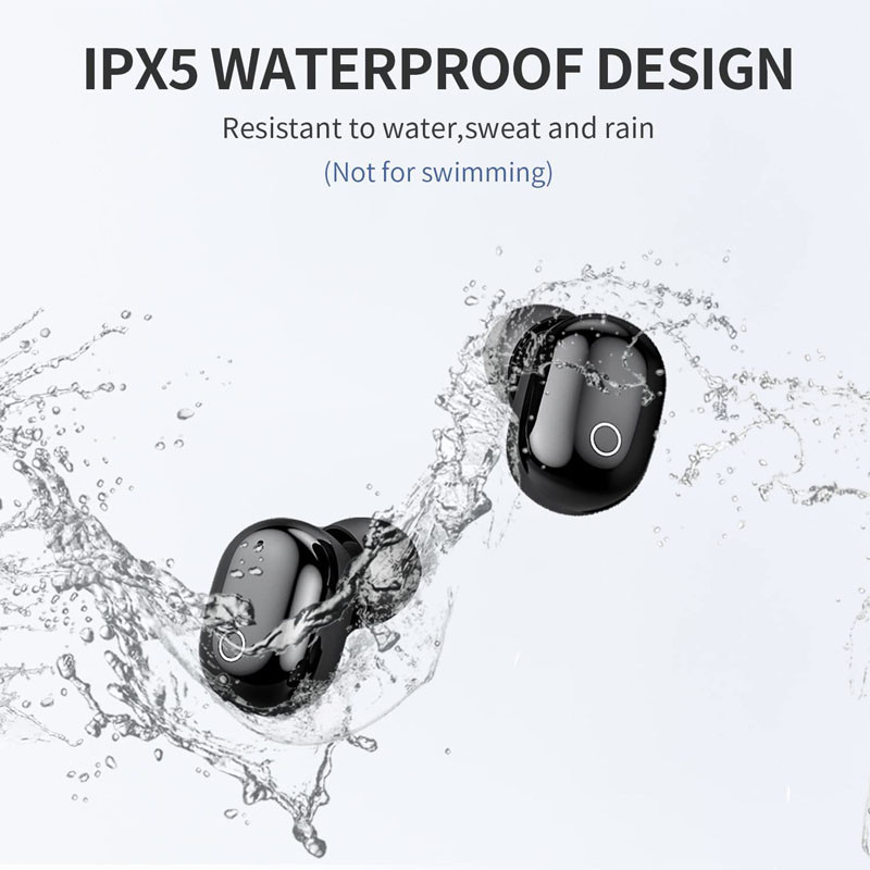 Bezdrôtové slúchadlá TWS slúchadlá Bluetooth 5.1 Handsfree reproduktor s puzdrom, mikrofónom, herné načúvacie prístroje pre Phoness PK A6S