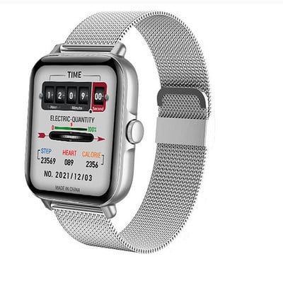 2022 Smart Watch Bluetooth Call Esita muusikat Nutikell Fitness Kell Digitaalne Spordi Veekindlad Kellad Meestele Naistele IOS Android