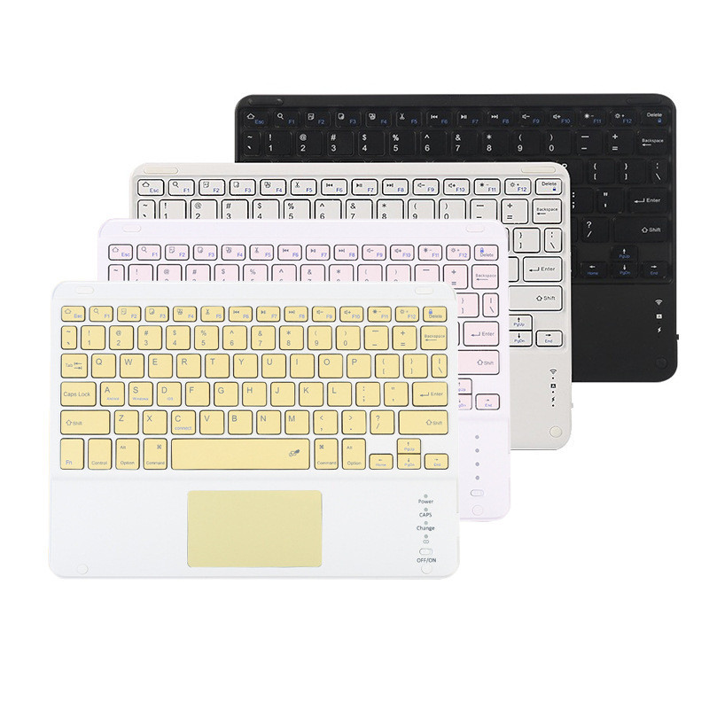 iPad billentyűzethez érintőpaddal Teclado Wireless Bluetooth-kompatibilis táblagép-billentyűzet Xiaomi Pad 5-höz iPad Air 4 2 Pro-hoz
