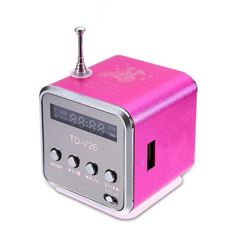 Mini Radio FM Difuzoare portabile digitale Difuzor de duș Afișaj LED Difuzor mâini libere cu receptor MP3 Music Player