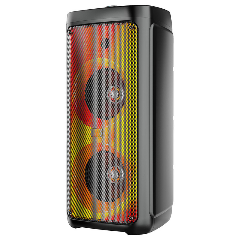 Belaidis „Bluetooth“ garsiakalbis su mikrofonu lauko didelio galingumo kvadratinių šokių žemųjų dažnių garsiakalbis vakarėlio karaokės muzikos kolonėlė su TF kortele