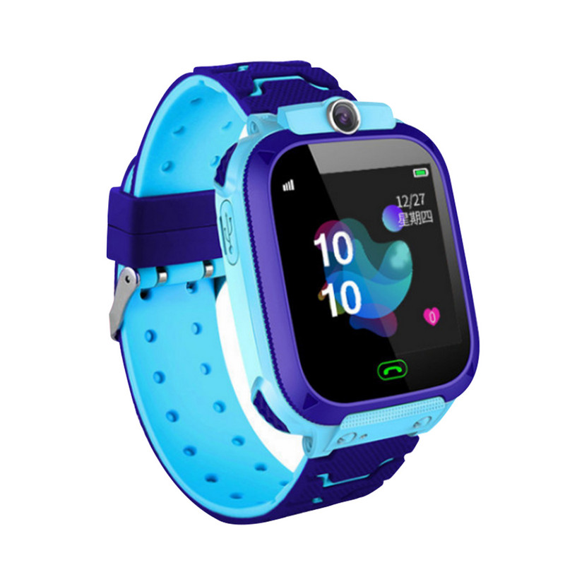 Dječaci Djevojčice Praćenje lokacije Dječji pametni sat Glasovni chat Silikonski daljinski Foto Telefonski poziv Igra Sportski rođendanski poklon Vodootporan
