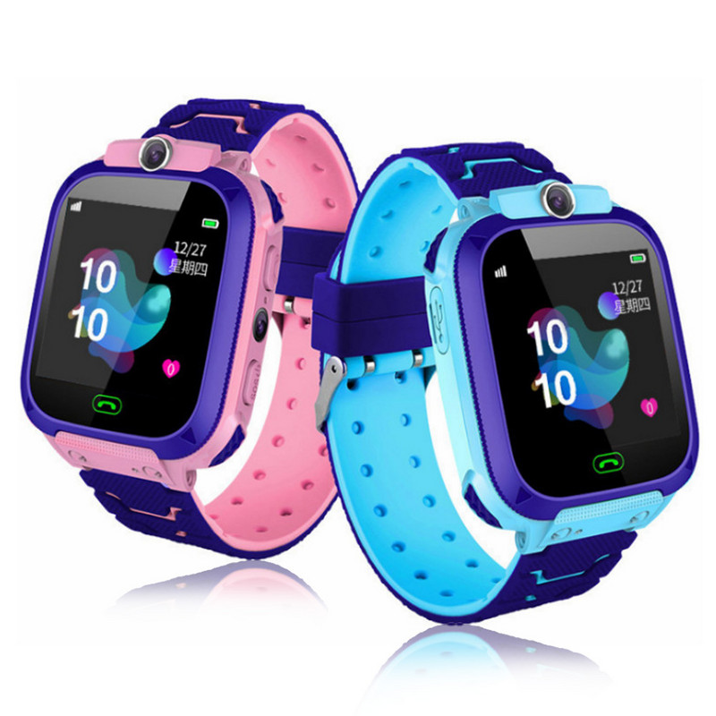 Dječaci Djevojčice Praćenje lokacije Dječji pametni sat Glasovni chat Silikonski daljinski Foto Telefonski poziv Igra Sportski rođendanski poklon Vodootporan