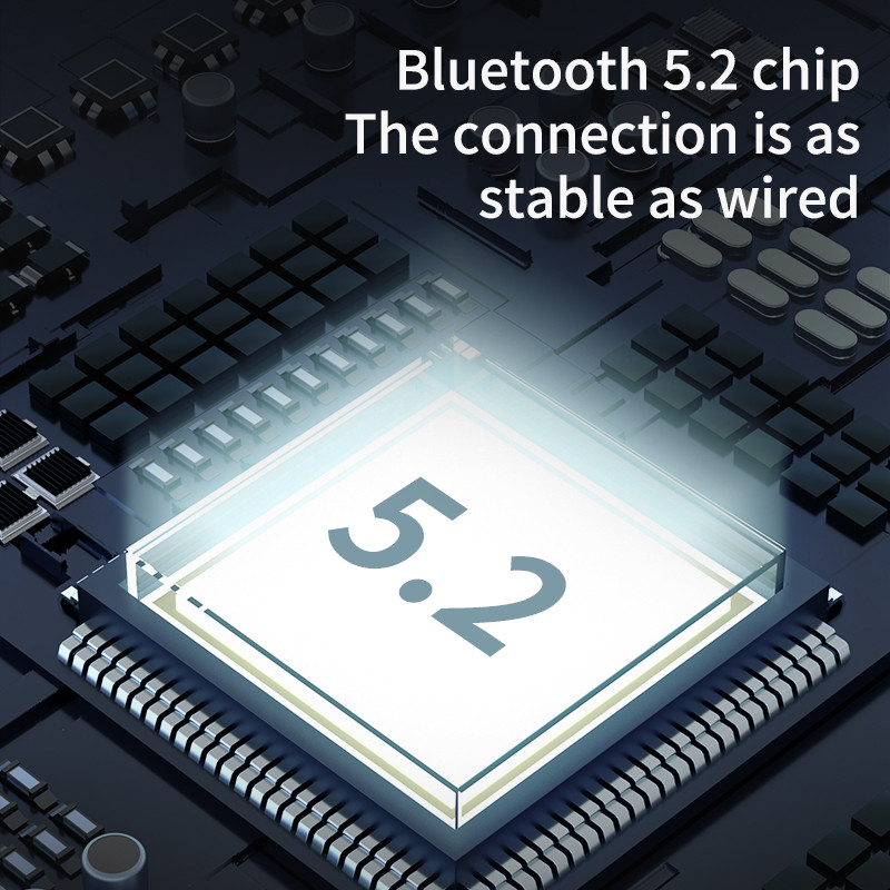 KZ AZ09 Ασύρματο καλώδιο αναβάθμισης συμβατό με Bluetooth 5.2 HIFI Wireless Ear Hook C PIN Connector με θήκη φόρτισης