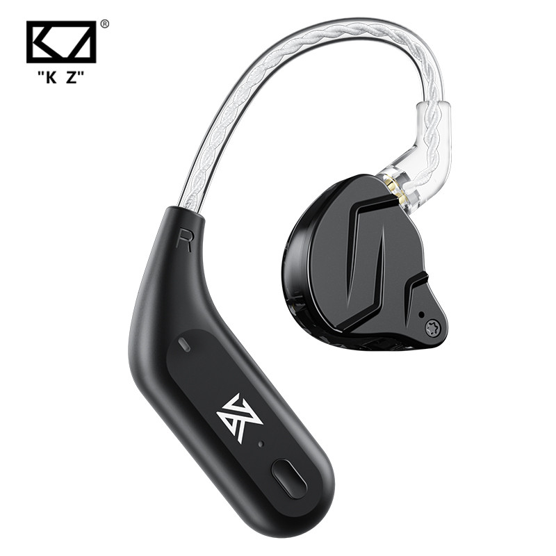 KZ AZ09 Ασύρματο καλώδιο αναβάθμισης συμβατό με Bluetooth 5.2 HIFI Wireless Ear Hook C PIN Connector με θήκη φόρτισης