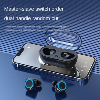 Y50 Bluetooth слушалка TWS binaural in ear 5.0 сензорна интелигентна шумопотискаща стерео безжична спортна слушалка