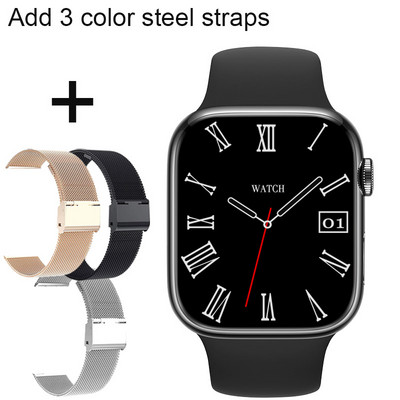 CHYCET Pametni sat Muškarci Žene 2022 Bluetooth Pozivi Sport Pametni sat Fitnes Narukvica Prilagođeno lice za satove za Iphone Android IWO