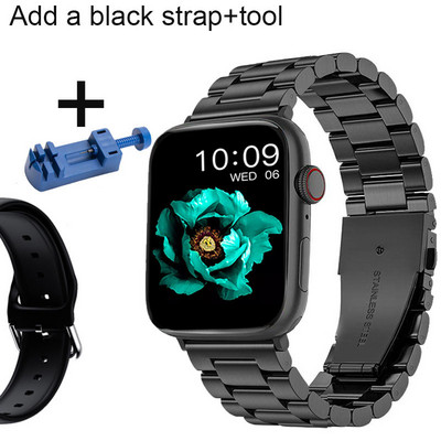 CHYCET Pametni sat Muškarci Žene 2022 Bluetooth Pozivi Sport Pametni sat Fitnes Narukvica Prilagođeno lice za satove za Iphone Android IWO