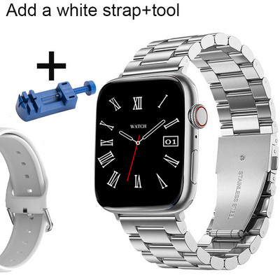 CHYCET Pametni sat Muškarci Žene 2022 Bluetooth Pozivi Sport Pametni sat Fitnes Narukvica Prilagođeno lice za satove za Iphone Android IWO