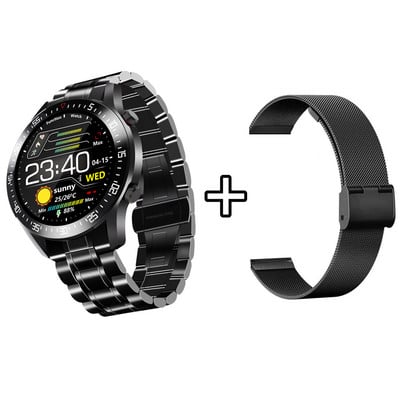 XUESEVEN C2 Inovatívny dizajn Oceľové pánske inteligentné hodinky Integrovaný kovový dizajn spodného puzdra Vodotesné fitness inteligentné hodinky IP68