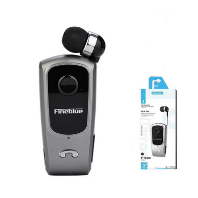 Fineblue F920 bezvadu austiņas Bluetooth austiņas Lotus ausīs ar vadu skavu Austiņas brīvroku austiņas Ievelkamās austiņas