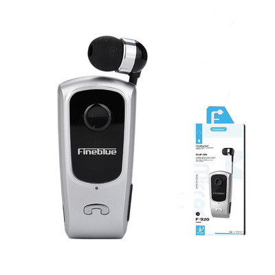 Fineblue F920 bezvadu austiņas Bluetooth austiņas Lotus ausīs ar vadu skavu Austiņas brīvroku austiņas Ievelkamās austiņas