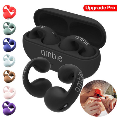 1:1 For Ambie Sound Earcuffs Upgrade Pro Earring Ασύρματα ακουστικά Bluetooth TWS Ακουστικά με γάντζο αυτιού Αθλητικά ακουστικά