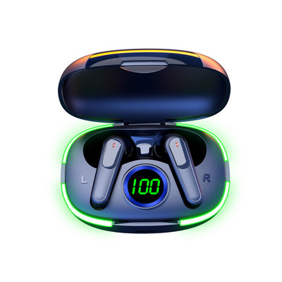 Oriģinālās TWS Pro 80 bezvadu Bluetooth austiņas ar mikrofonu LED displeju Austiņas Bezvadu austiņas TWS Fone Bluetooth austiņas