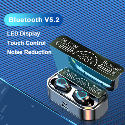 2022 Νέα TWS ασύρματα ακουστικά 3500mAh Charging Box Stereo 5.2 Bluetooth Headphones In-ear Earbuds Ακουστικά handsfree για Xiaomi