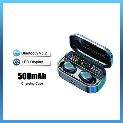 2022 Νέα TWS ασύρματα ακουστικά 3500mAh Charging Box Stereo 5.2 Bluetooth Headphones In-ear Earbuds Ακουστικά handsfree για Xiaomi