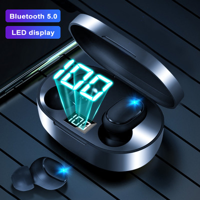 TWS Bluetooth 5.1 austiņas 2200mAh uzlādes kaste Bezvadu austiņas 9D stereo sporta ūdensizturīgas austiņas austiņas ar mikrofonu