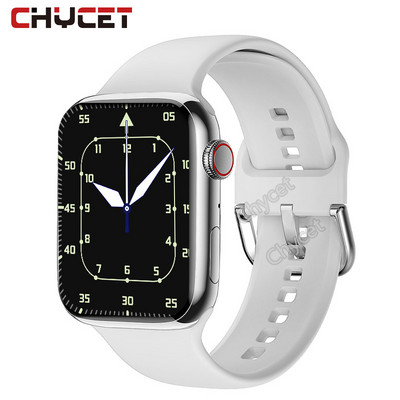 2,0 collu viedais pulkstenis vīriešiem, sievietēm, 7. sērija 8. sērija sirdsdarbības monitors sievietēm, valkājams Os viedpulkstenis NFC bezvadu uzlādes zvanīšanas pulksteņi + kaste