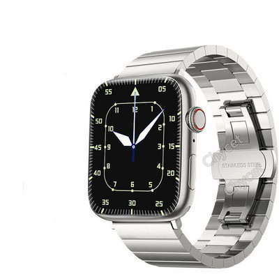 2,0 collu viedais pulkstenis vīriešiem, sievietēm, 7. sērija 8. sērija sirdsdarbības monitors sievietēm, valkājams Os viedpulkstenis NFC bezvadu uzlādes zvanīšanas pulksteņi + kaste