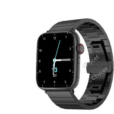 2,0 collu viedais pulkstenis vīriešiem, sievietēm, 7. sērija 8. sērija sirdsdarbības monitors sievietēm, valkājams Os viedpulkstenis NFC bezvadu uzlādes zvanīšanas pulksteņi + kaste