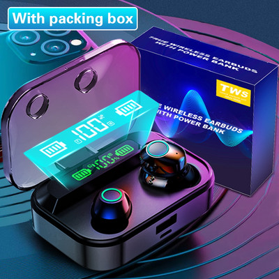 C10 NEW TWS Ακουστικά Ασύρματα Bluetooth 5.1 Αθλητικά Στερεοφωνικά Αθλητικά Αδιάβροχα Ακουστικά Μπάσων Ακουστικά Μείωσης Θορύβου με μικρόφωνο