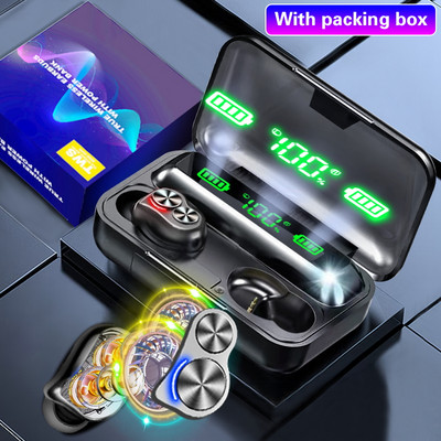 C10 NEW TWS Ακουστικά Ασύρματα Bluetooth 5.1 Αθλητικά Στερεοφωνικά Αθλητικά Αδιάβροχα Ακουστικά Μπάσων Ακουστικά Μείωσης Θορύβου με μικρόφωνο