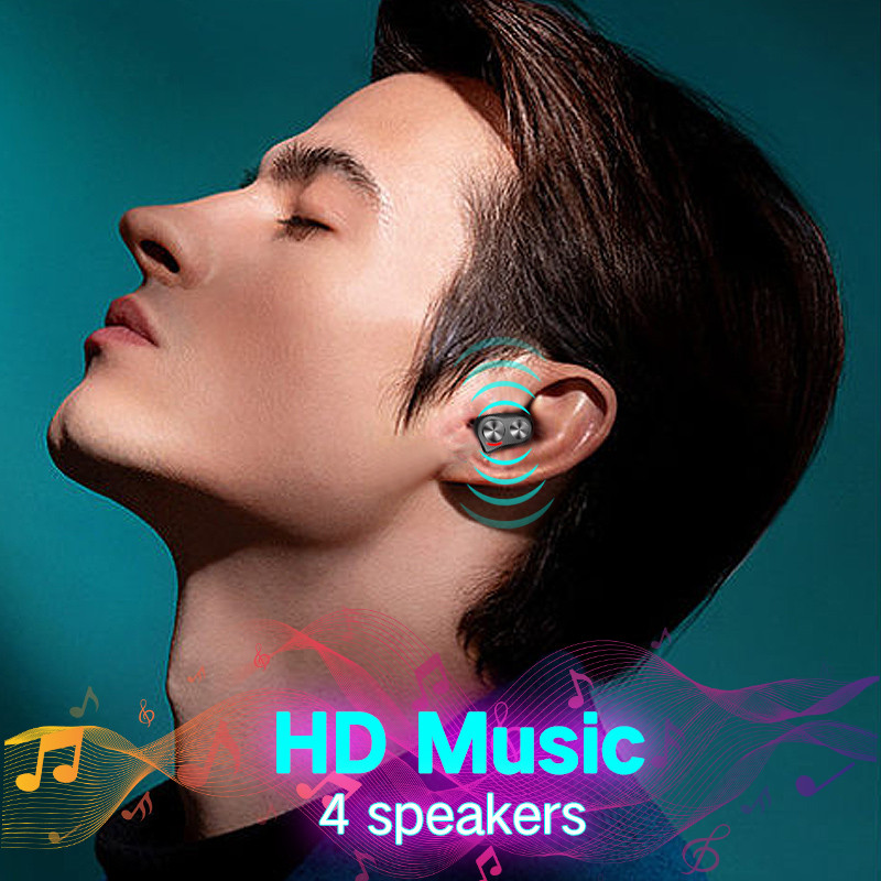 C10 NEW TWS Ακουστικά Ασύρματα Bluetooth 5.1 Αθλητικά Στερεοφωνικά Αθλητικά Αδιάβροχα Ακουστικά Μπάσων Ακουστικά Μείωσης Θορύβου με μικρόφωνο