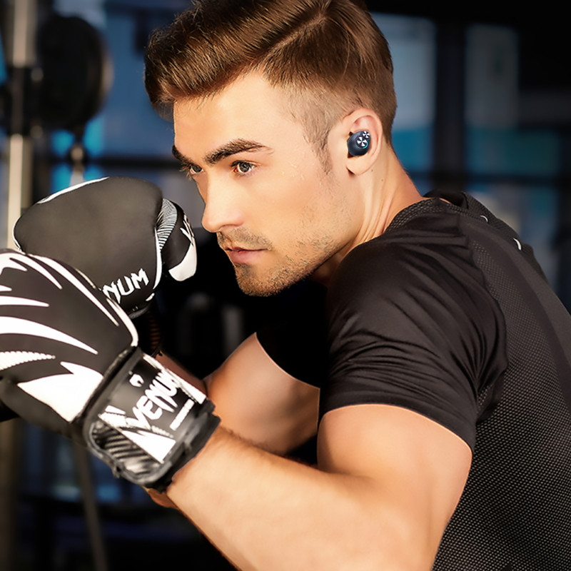 C10 NEW TWS Ακουστικά Ασύρματα Bluetooth 5.1 Αθλητικά Στερεοφωνικά Αθλητικά Αδιάβροχα Ακουστικά Μπάσων Ακουστικά Μείωσης Θορύβου με μικρόφωνο