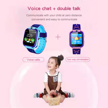 Смарт часовник Q12 със SIM карта Bluetooth фитнес тракер Спортен пулсомер Кръв Водоустойчива детска гривна за Android IOS