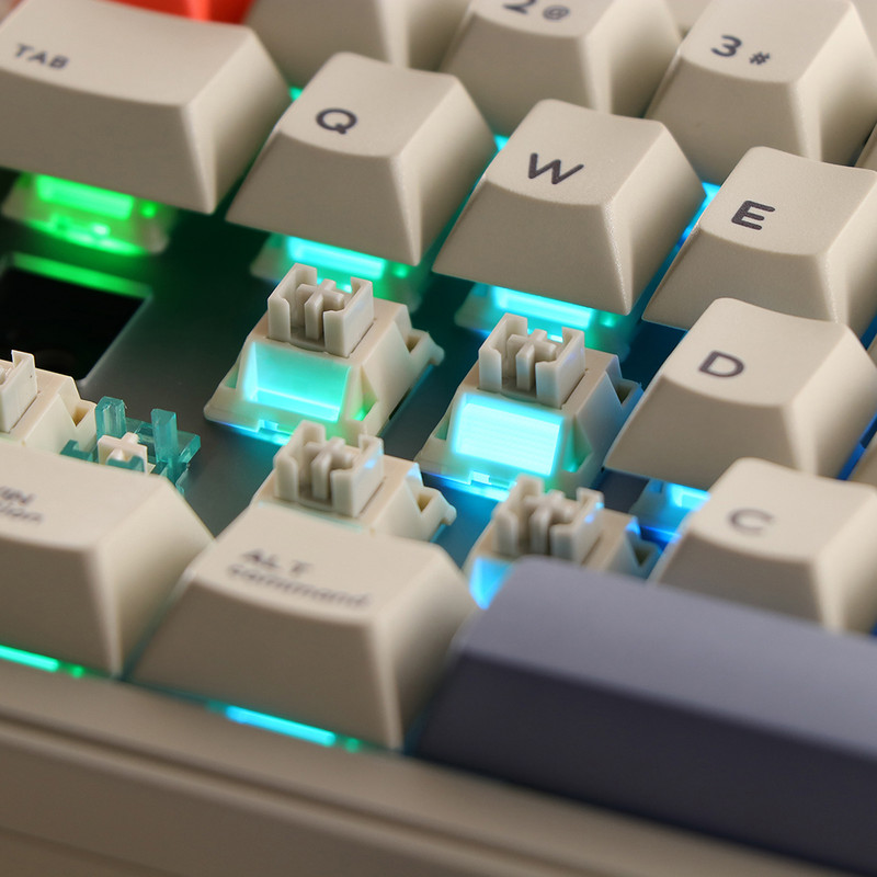 CIDOO V65 V2 65% vadu/bezvadu mehāniskās tastatūras blīves stiprinājums karsti maināms alumīnija CNC korpuss PBT taustiņu vāciņi VIA operētājsistēmai Mac/Win