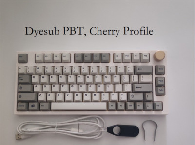 Keydous NJ80 Mehanička tipkovnica AP model Hotswap RGB Bluetooth igraće tipkovnice 2.4g bežične Mac programabilne