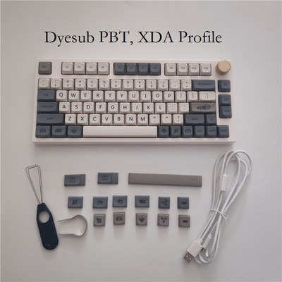 Keydous NJ80 Mehanička tipkovnica AP model Hotswap RGB Bluetooth igraće tipkovnice 2.4g bežične Mac programabilne