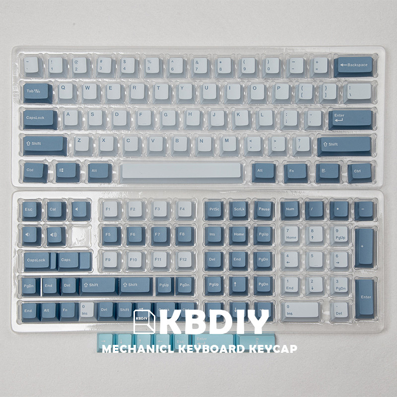 KBDiy GMK Shoko Keycaps Double Shot PBT Keycap OEM προφίλ πλήκτρων για μηχανικό πληκτρολόγιο Προσαρμοσμένα 135 πλήκτρα/Σετ HHKB EU Layout