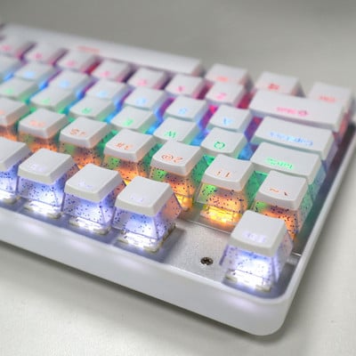 Tastatură PBT Budincă cu 104 taste Injecție în două culori Profil OEM DIY Gaming Tastatură mecanică pentru comutatorul Gateron Cherry MX